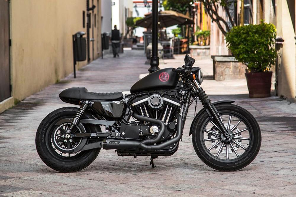 Ceramic Black Harley Davidson Sportster (2014-2020) Comp-S 2-1 Ceramic Black Full System - Two Brothers Racing - TBR Canada 005-4580199-B