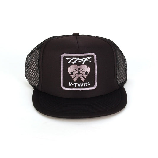 TBR Trucker Hat - Monochrome Skulls - Two Brothers Racing - TBR