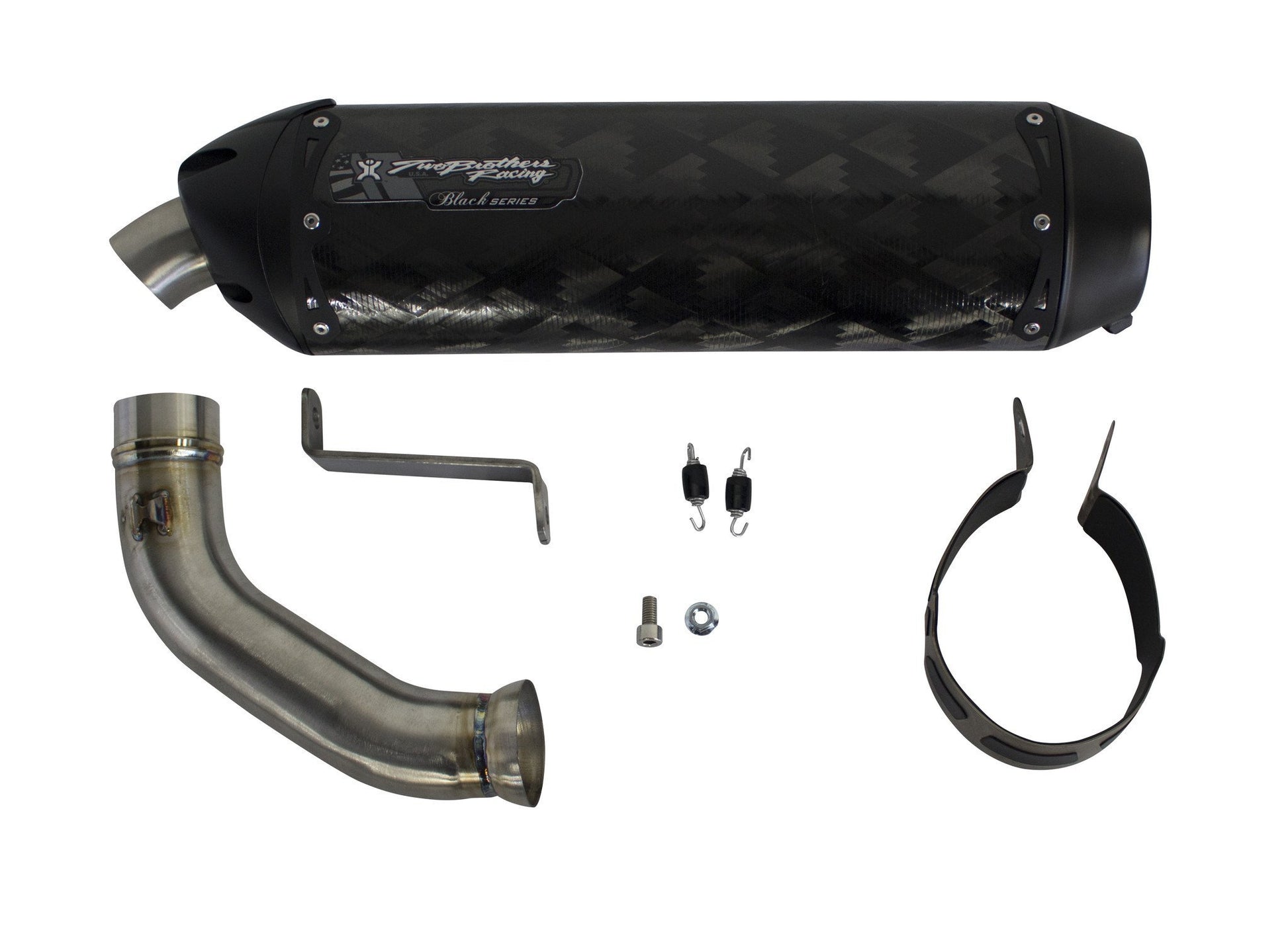 Can-Am Spyder F3T (2015-2020) S1R Black Series Carbon Slip-On - Part Number 005-4660407-S1B - Two Brothers Racing - TBR