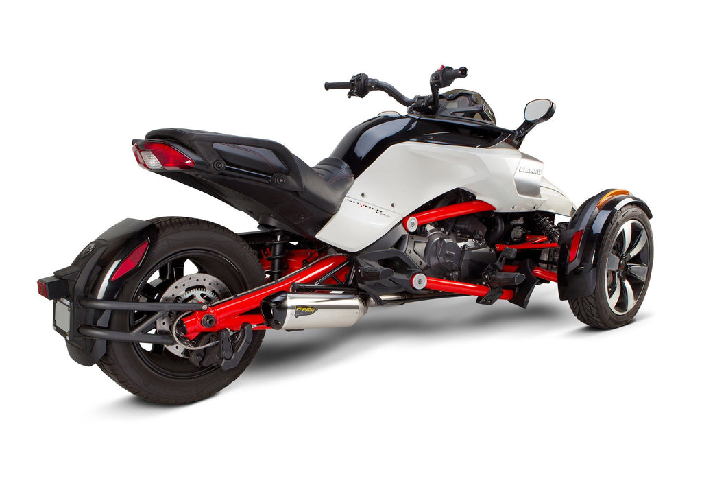 Can-Am Spyder F3S S1R Slip-On System (2015-2021) - Two Brothers Racing Canada - TBR - Bike - Stainless Steel