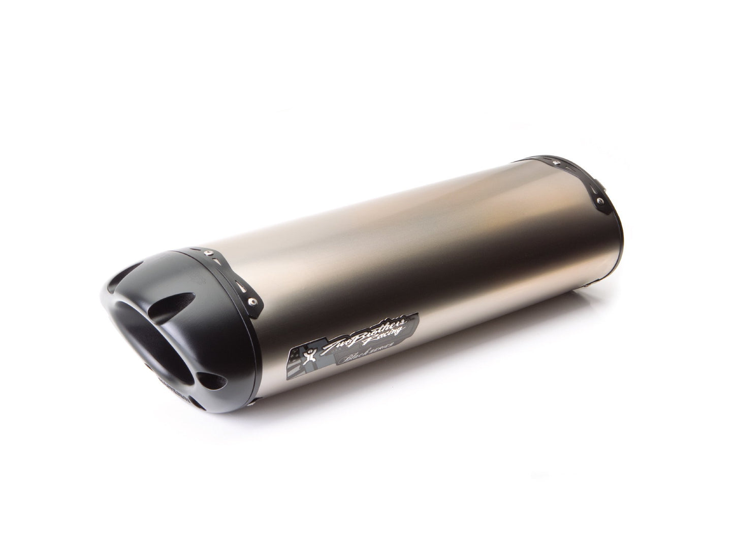 Can-Am Spyder ST - RS - RT (2013-2016) M5 Black Titanium Slip-Ons - Part Number 005-3590420V-B - Two Brothers Racing - TBR Canada