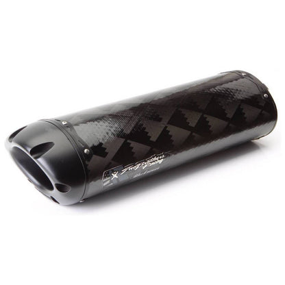 Can-Am Spyder ST - RS - RT (2013-2016) M5 Black Carbon Slip-Ons - Part Number 005-3590419V-B - Two Brothers Racing - TBR Canada 