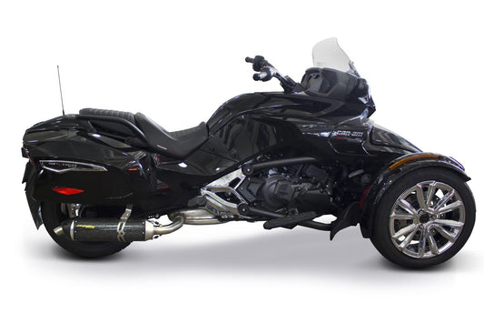 Can-Am Spyder F3T (2015-2020) S1R Black Series Carbon Slip-On - Part Number 005-4660407-S1B - Two Brothers Racing - TBR