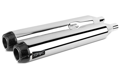 CHROME Honda Gold Wing F6B/GL1800 (2013-2017) Comp Black Slip-On - Part Number 005-4150499D - Two Brothers Racing - TBR Canada