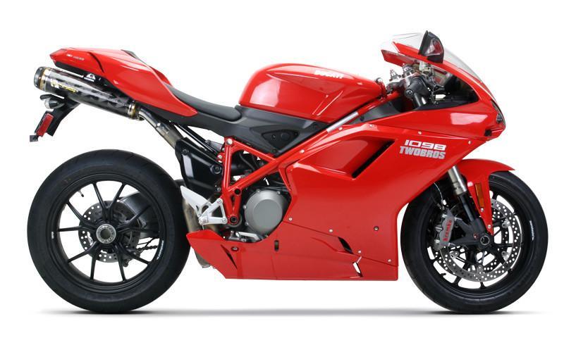 Ducati 848 - 1098 - 1198 M2 Slip-On System (2008-2014) - Two Brothers Racing - TBR Canada