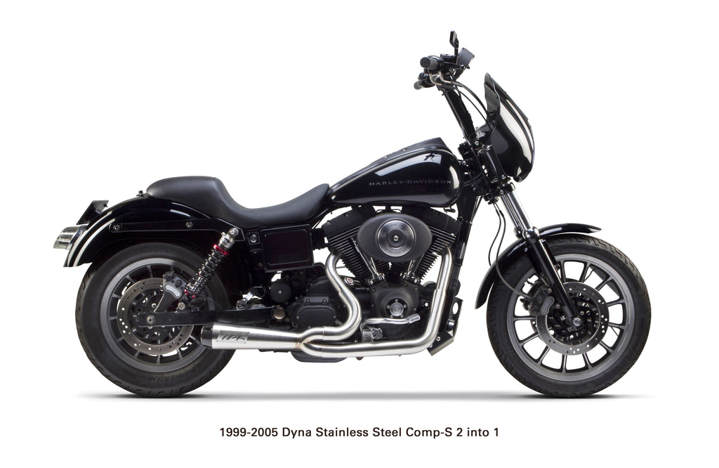 Harley Davidson Dyna Comp-S 2-1 Full Systems (1999-2005) - Two Brothers Racing - TBR Canada