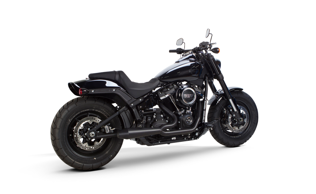 Harley Davidson Softail (2018-2020) Megaphone Gen II 2-1 Ceramic Black - Part Number 005-4970199 - Two Brothers Racing - TBR Canada