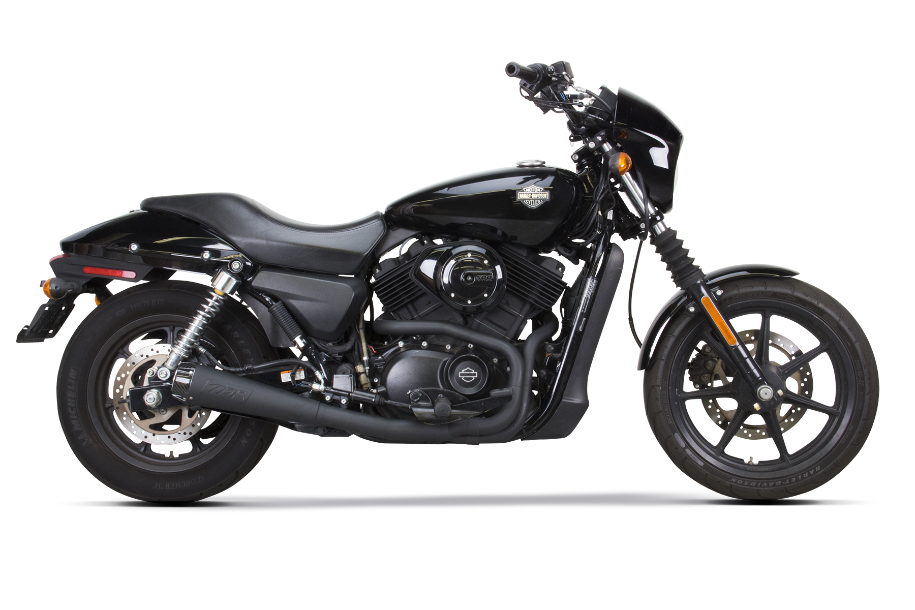 Harley Davidson Street 750 - 500 (2015-2021) Comp-S Full System - Two Brothers Racing - TBR Canada