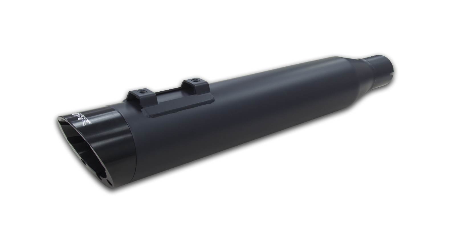 Harley Davidson Touring - Bagger - Trike (2017-2021) Black Black Slash Cut Cap Full System - TBR Canada 005-4640199-BS