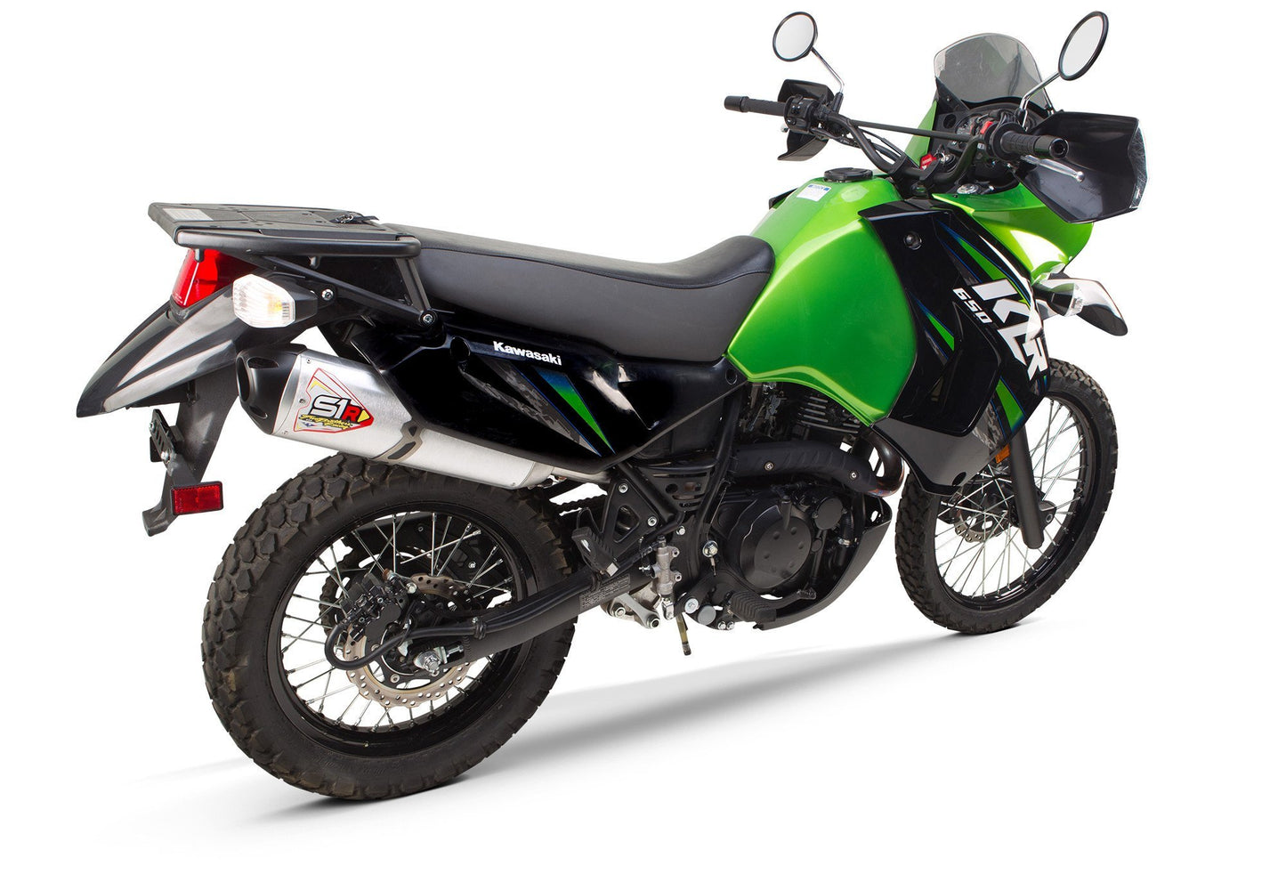 Kawasaki KLR650 S1R Slip-On System (2014-2018) - Two Brothers Racing - TBR Canada