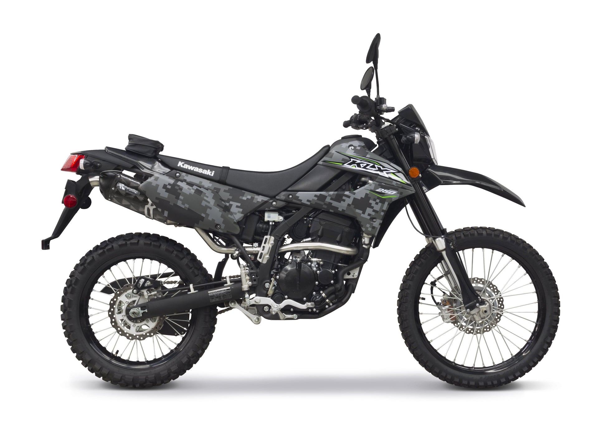 Kawasaki KLX250 Black Series S1R Full System (2018-2020) - Two Brothers Racing - TBR Canada