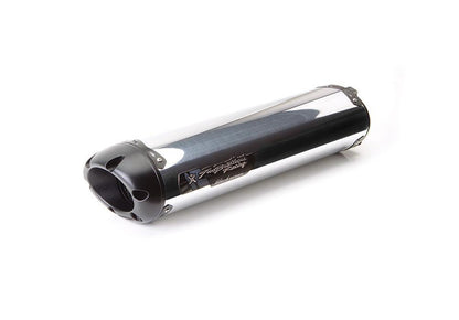 Kawasaki Ninja 650R (2006-2011) M2 Black Aluminum Slip-On - Part Number 005-1420406V-B - Two Brothers Racing - TBR Canada