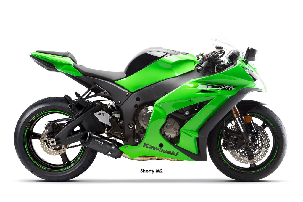 Kawasaki ZX-10R (2011-2016) Shorty M2 Slip-On - Two Brothers Racing - TBR Canada