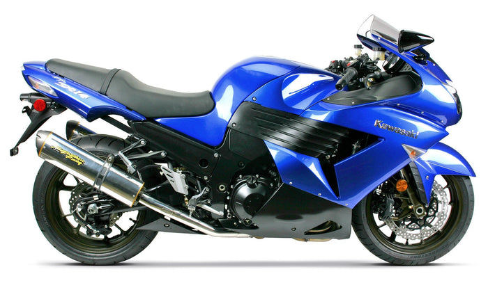 Kawasaki ZX-14R Dual M2 Slip-On System (2006-2007) - Two Brothers Racing - TBR Canada