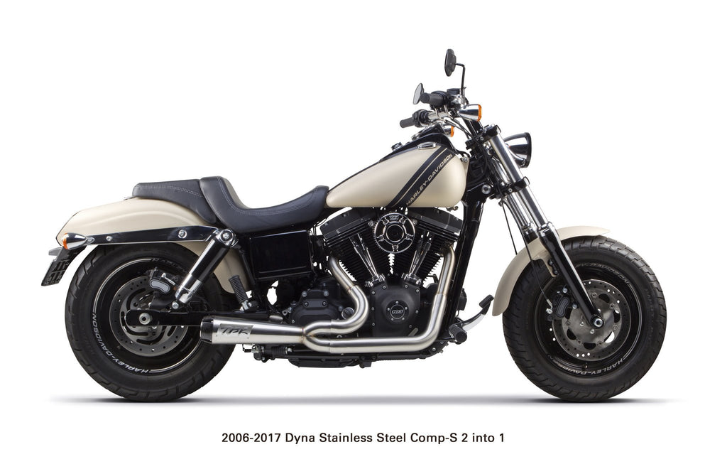 Harley Davidson Dyna (2006-2017) Comp-S 2-1 Stainless Steel Two Brothers Racing Canada TBR 005-3750199