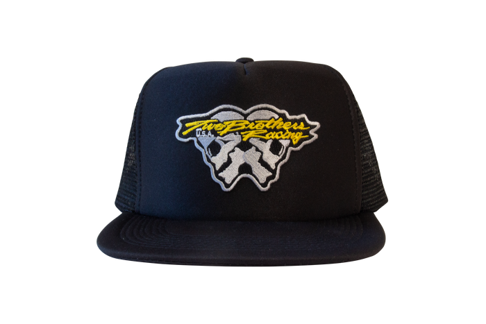 Two Brothers Racing Trucker Hat - Racing Skulls - Two Brothers Racing - TBR