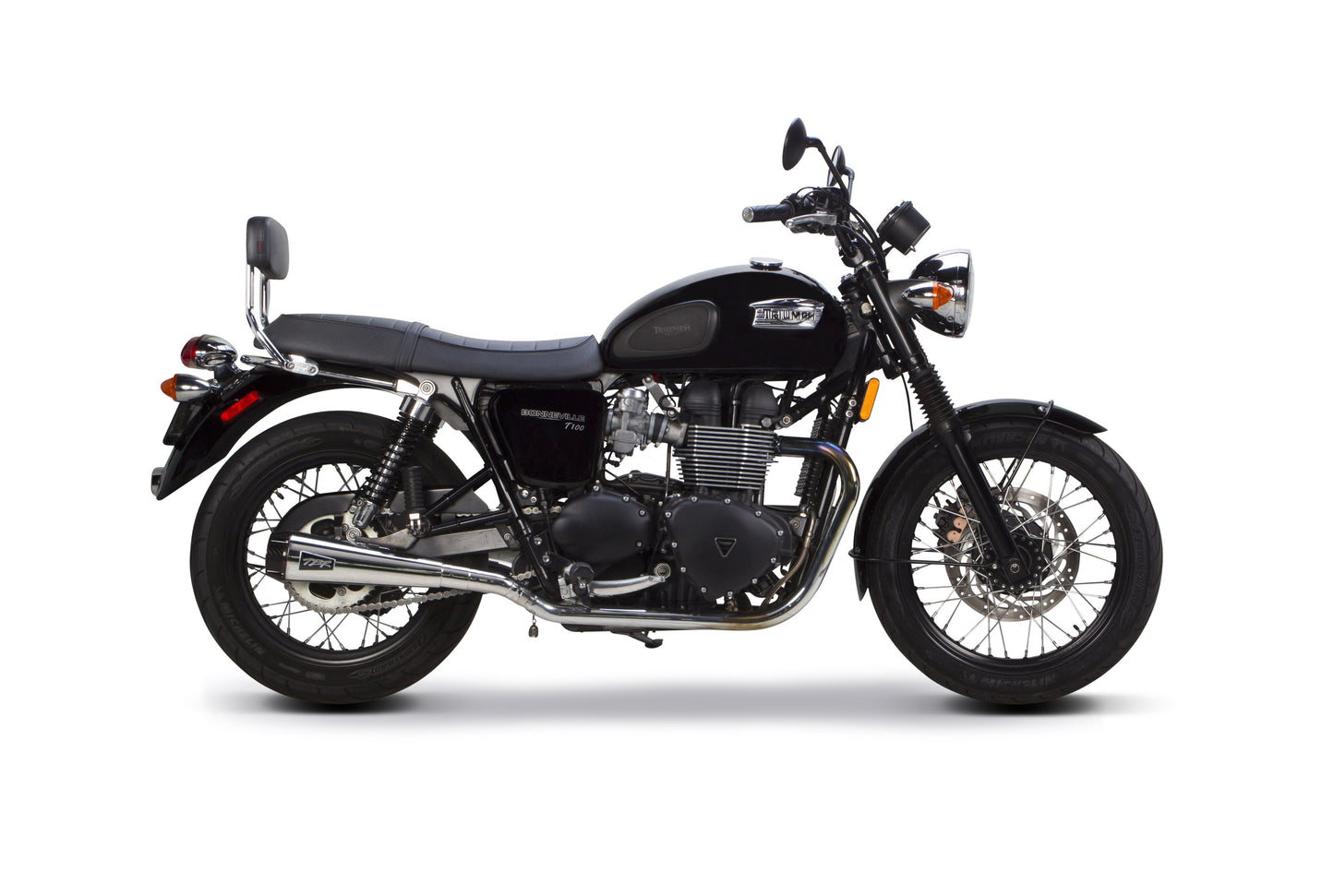 Triumph Bonneville T100 Dual Slip-Ons (2011-2016) - Two Brothers Racing - TBR Canada