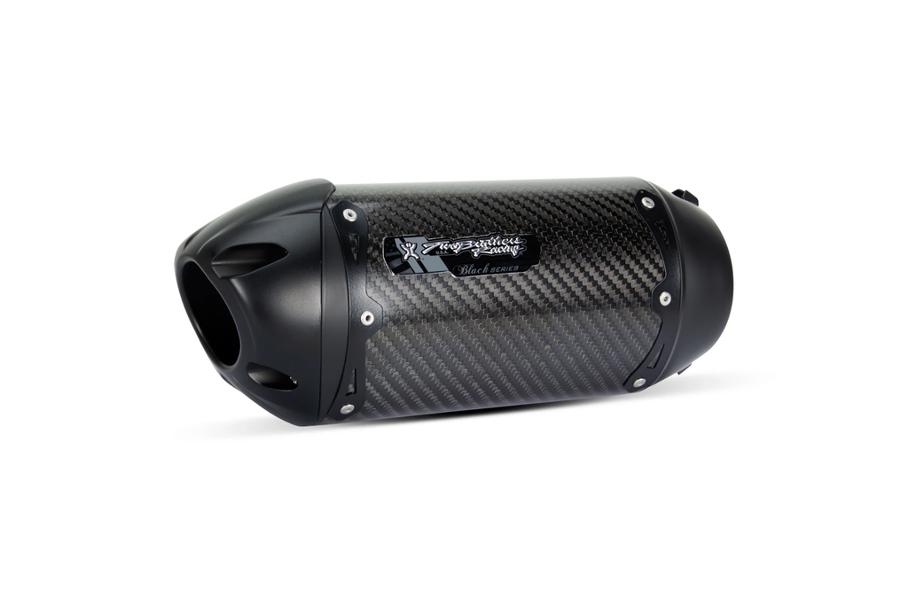 Yamaha FZ-07 (2013-2021) S1R 3K Black Carbon Full System - Part Number 005-4070105-S1B - Two Brothers Racing - TBR