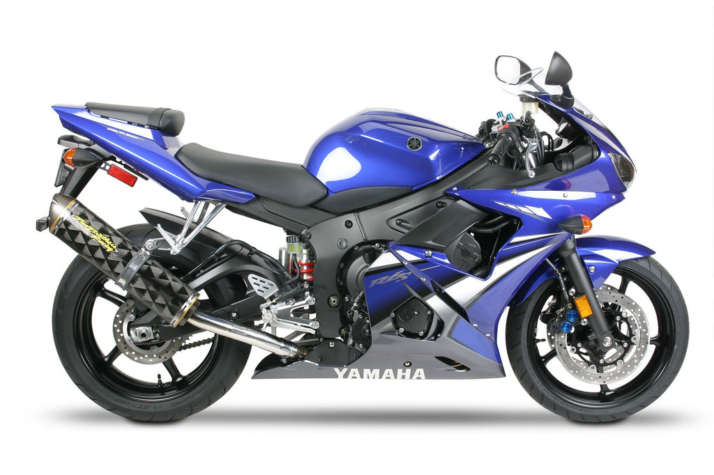 Yamaha R6 (2003-2005) - R6S (2006-2009) M2 Slip-On System - Two Brothers Racing - TBR Canada