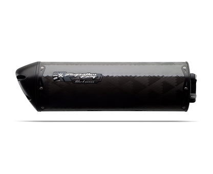 Yamaha Zuma 125 (2009-2015) M2 Black Carbon Full System - Part Number 005-2470107V-B - Two Brothers Racing - TBR Canada