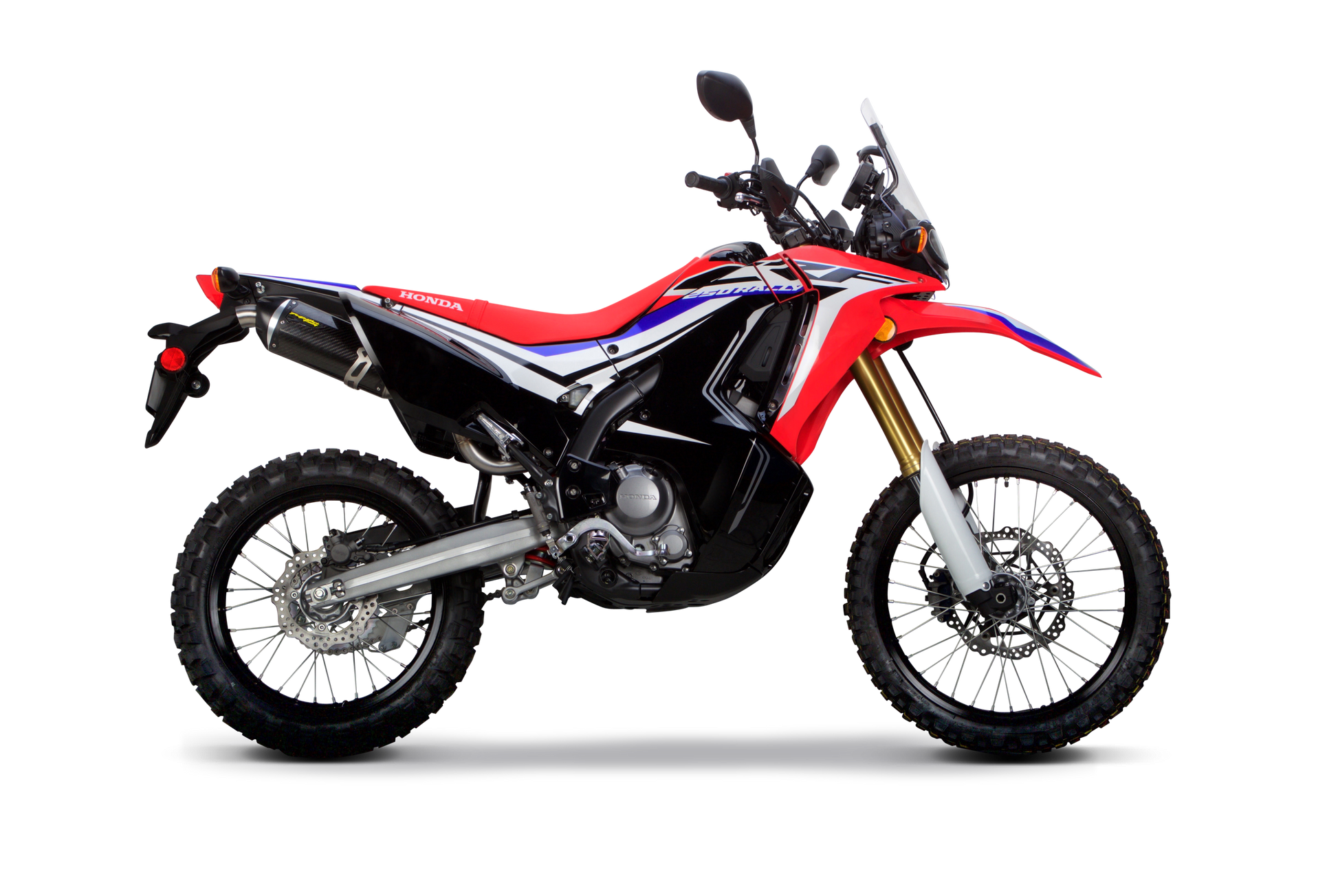 Honda CRF250L / Rally S1R Slip-On System (2017-2019) - Two Brothers Racing - TBR