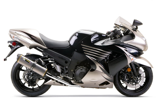 Kawasaki ZX-14R Dual M2 Slip-On System (2008-2011) - Two Brothers Racing - TBR